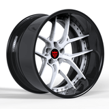 2-PIECE SUPER CONCAVE DEEP DISH FORGED WHEEL : RV-DR08D - RVRN WHEELS