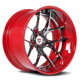 2-PIECE SUPER CONCAVE DEEP DISH FORGED WHEELS : RV-DR08D - RVRN WHEELS