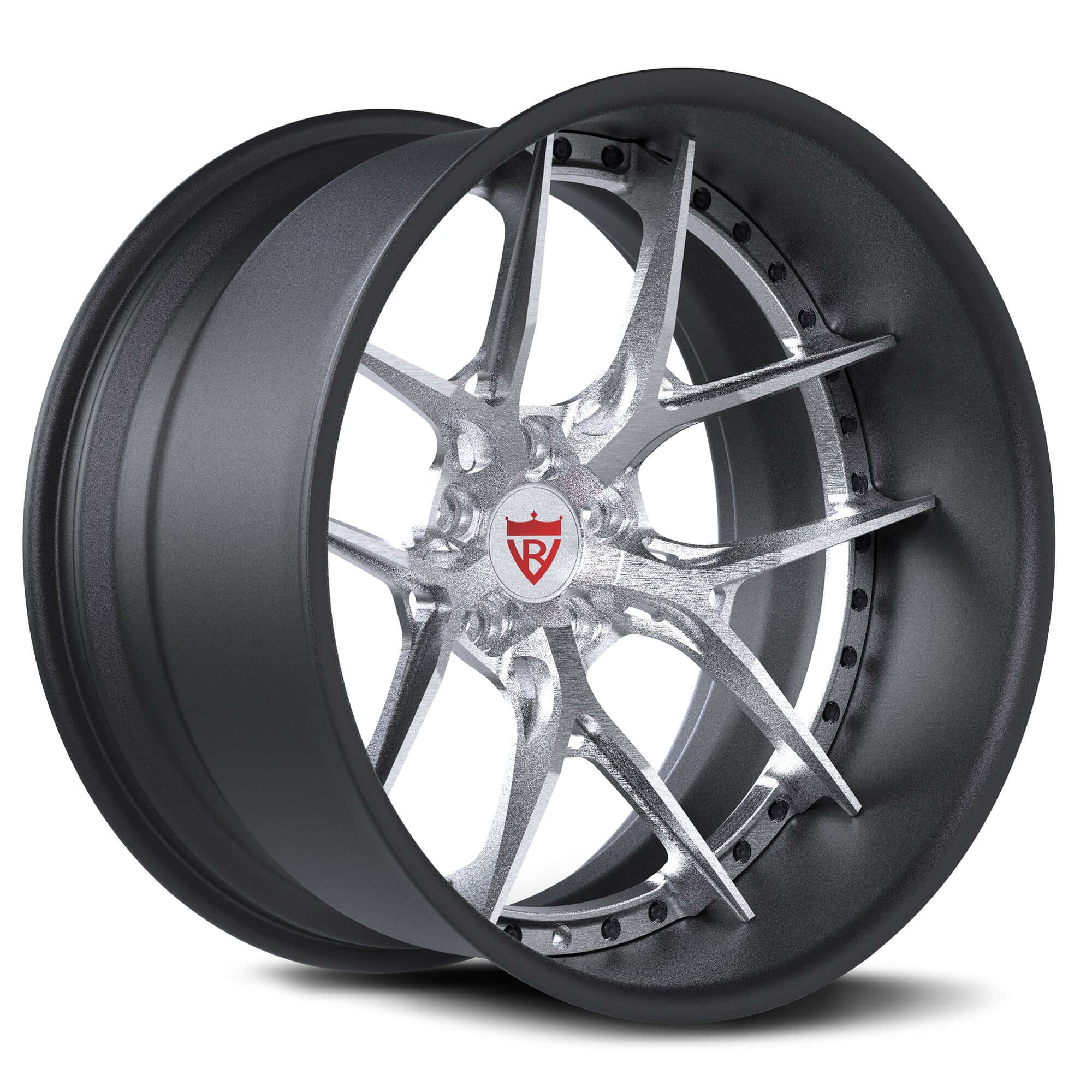2-PIECE SUPER CONCAVE DEEP DISH FORGED WHEELS : RV-DR08D - RVRN WHEELS