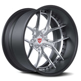 2-PIECE SUPER CONCAVE DEEP DISH FORGED WHEELS : RV-DR08D - RVRN WHEELS