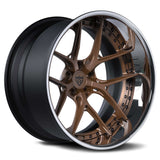 2-PIECE SUPER CONCAVE DEEP DISH FORGED WHEELS : RV-DR08D - RVRN WHEELS