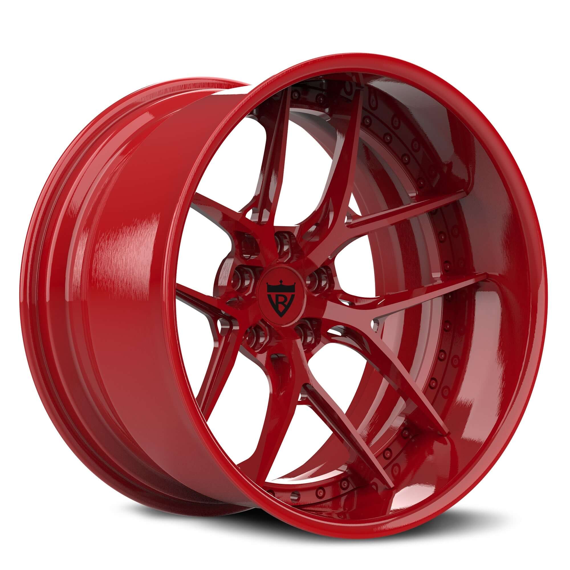 2-PIECE SUPER CONCAVE DEEP DISH FORGED WHEELS : RV-DR08D - RVRN WHEELS