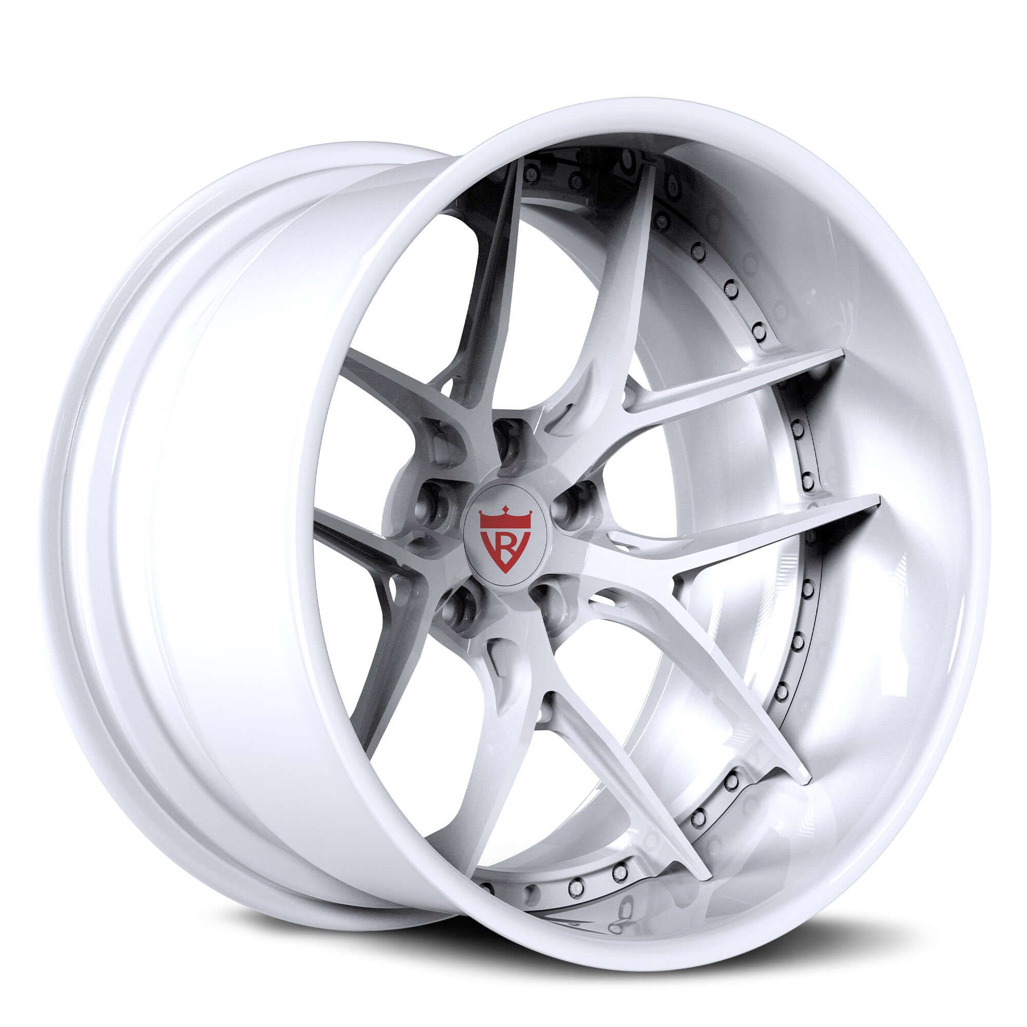 2-PIECE SUPER CONCAVE DEEP DISH FORGED WHEELS : RV-DR08D - RVRN WHEELS