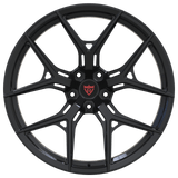Super Concave Forged Performance Monoblock Wheels for BMW X5 -RVRN RV-MJ25 Glossy black 22inch staggered Rims