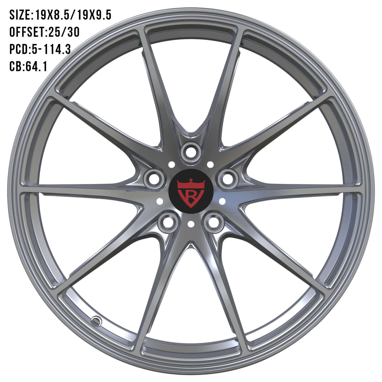 CUSTOM 1 PIECE FORGED WHEELS: RV-MS110