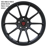 CUSTOM 1 PIECE FORGED WHEELS: RV-MS62