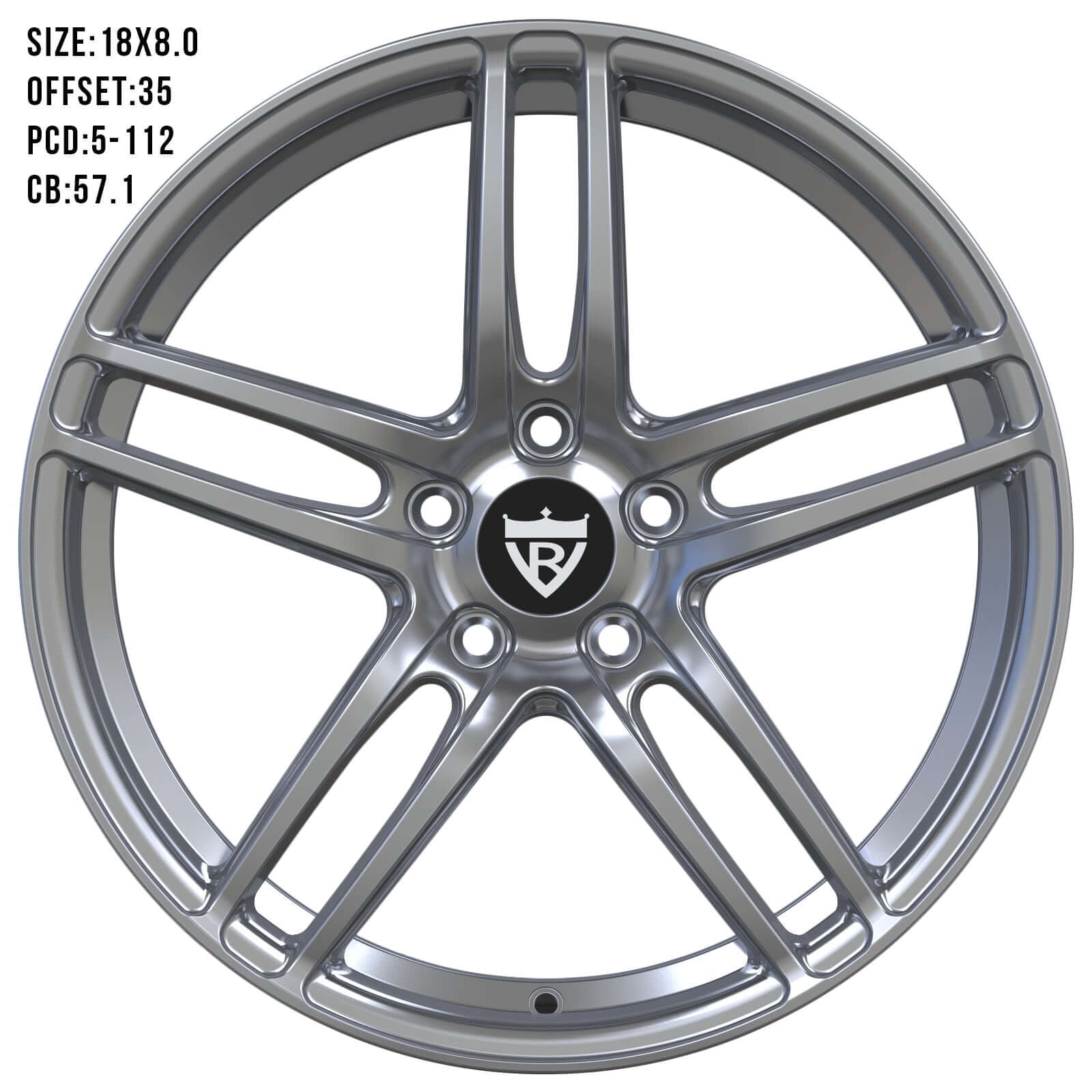 AUDI Rim_A4 A3 A6 Q7 TT A5 Q5_FORGED WHEELS SERIES: RV-MAS3 - RVRN WHEELS