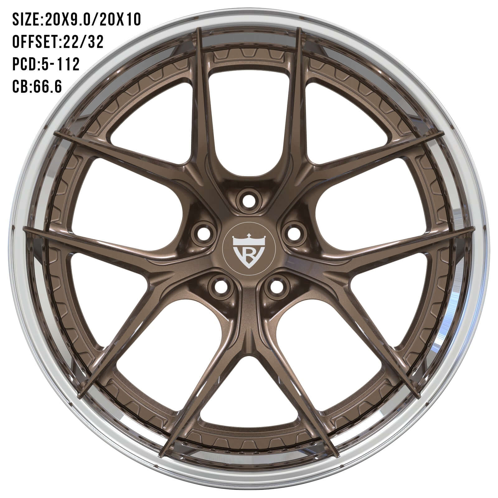 BMW 5 SERIES F179 FORGED WHEELS SERIES: RV-MB179 - RVRN WHEELS