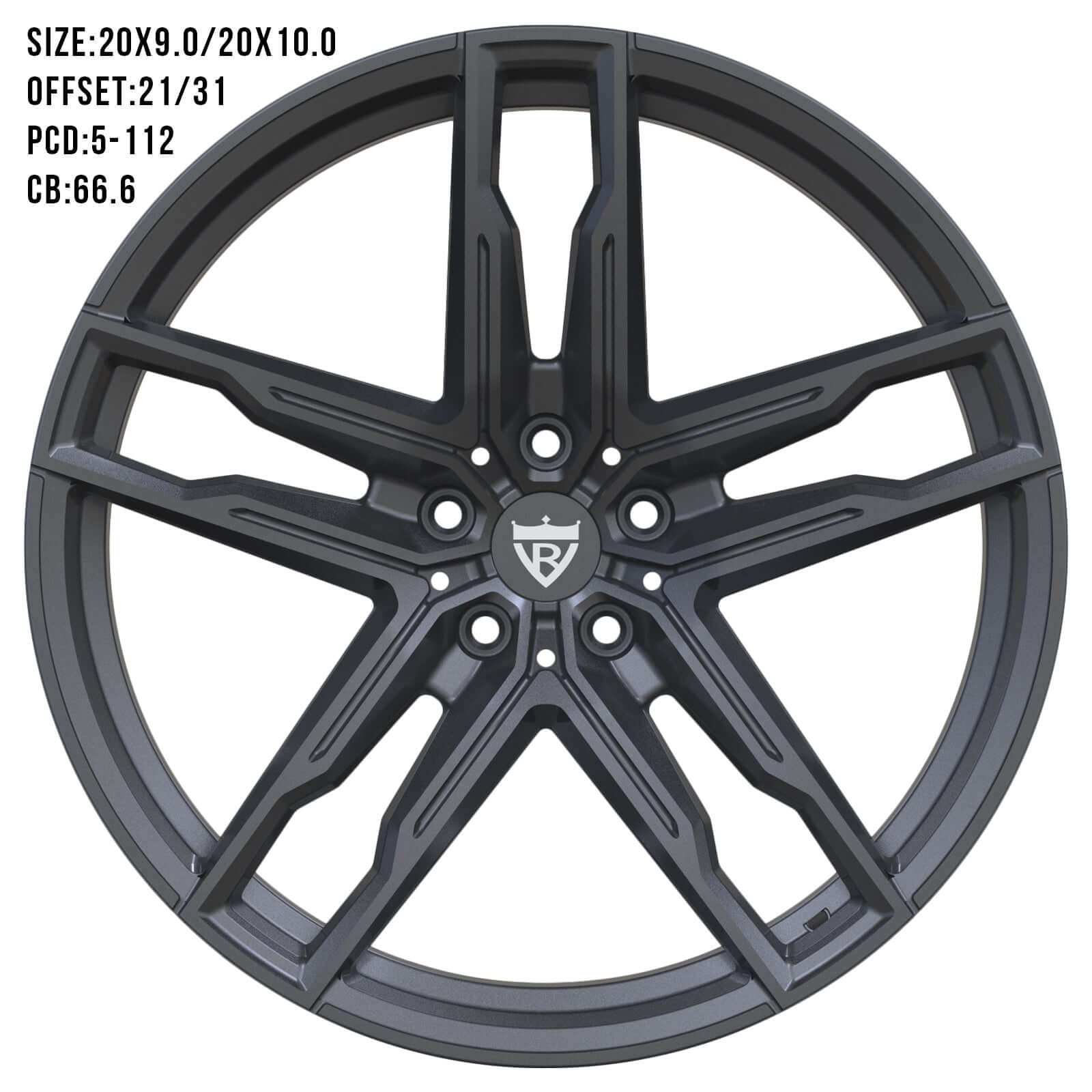 BMW 5 SERIES G078 FORGED WHEELS SERIES: RV-MB078 - RVRN WHEELS