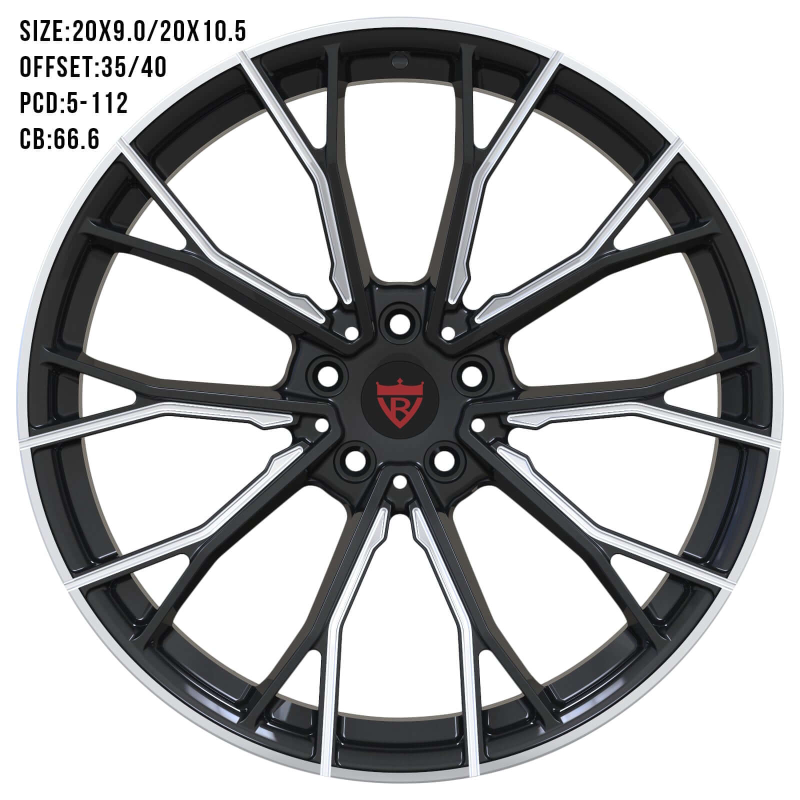 BMW X5 BM708 FORGED WHEELS SERIES: RV-MB507 - RVRN WHEELS