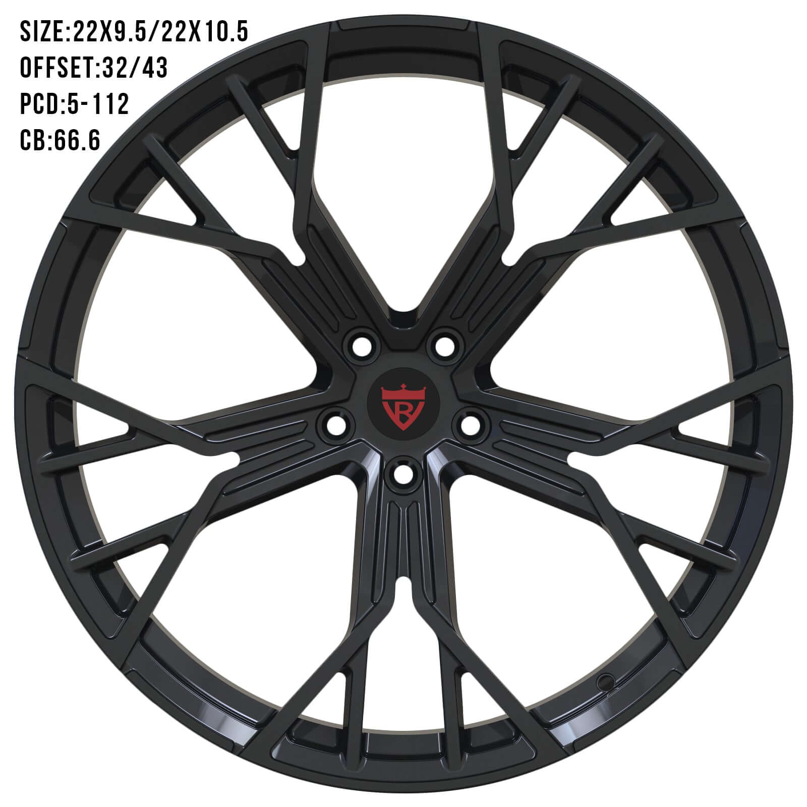 BMW X7 BM104F FORGED WHEELS SERIES: RV-MB704 - RVRN WHEELS