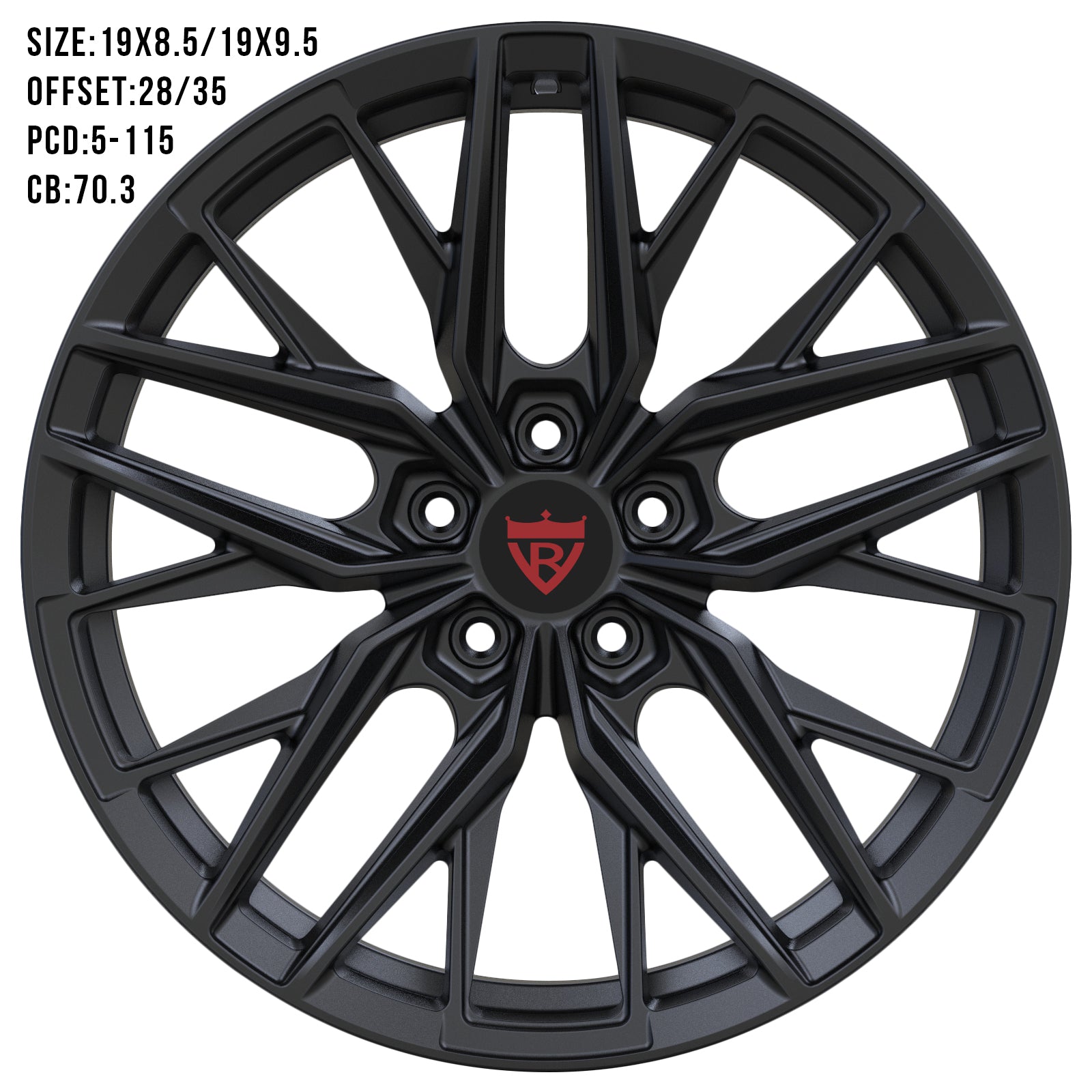 CADILLAC CT4 KD-169 FORGED WHEELS SERIESRV-MC169 - RVRN WHEELS
