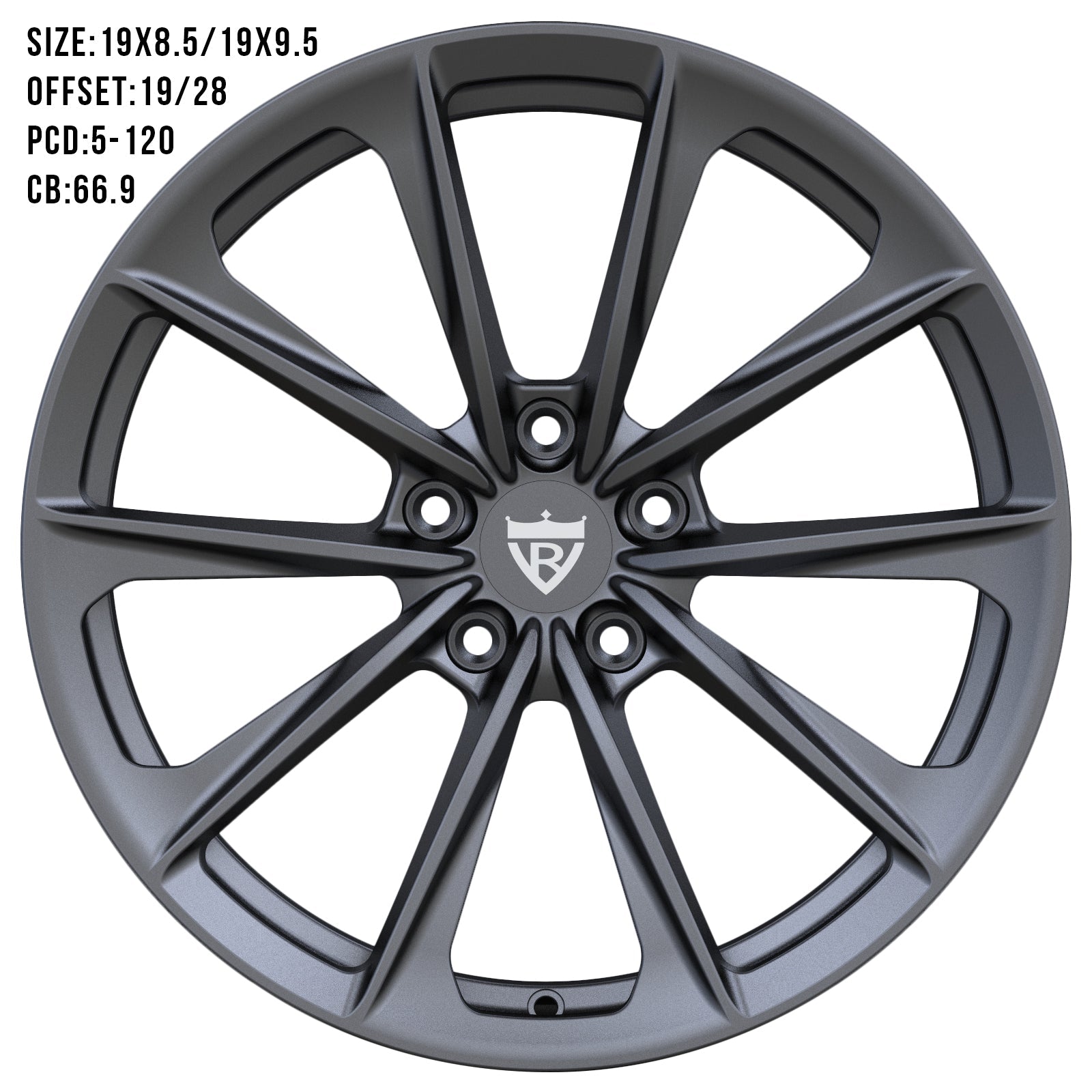 CADILLAC CT5 KD248 FORGED WHEELS SERIES: RV-MC248 - RVRN WHEELS