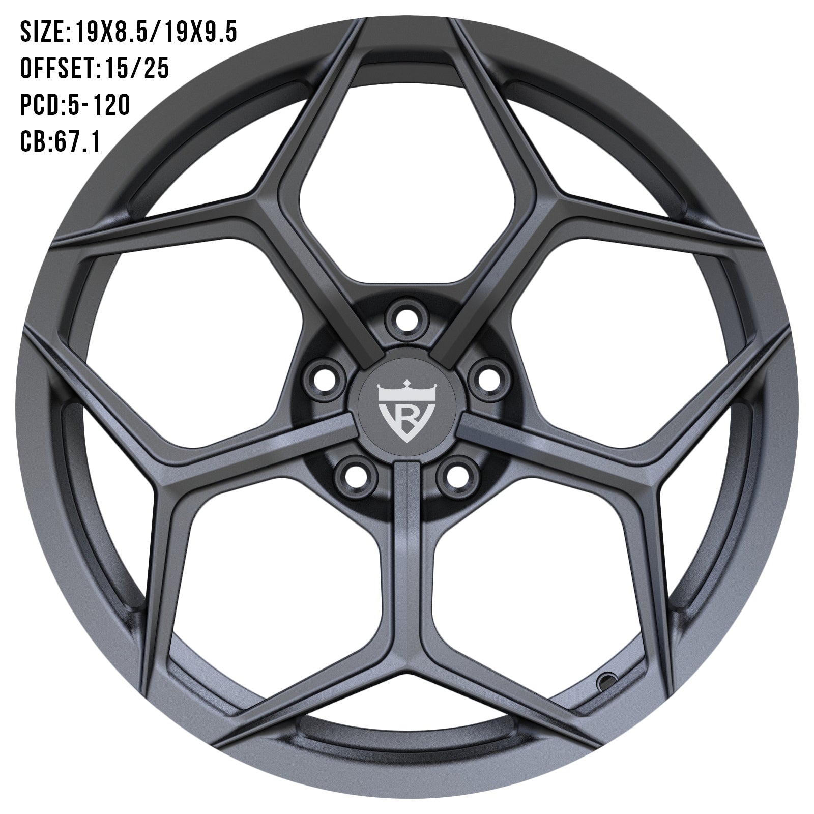 CADILLAC CT5 KD49I FORGED WHEELS SERIS: RV-MC491 - RVRN WHEELS