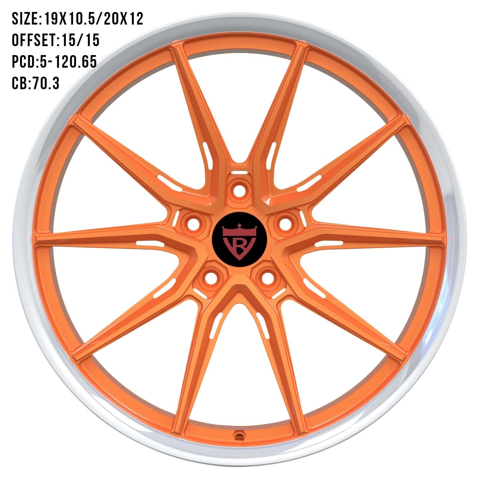 CHEVROLE CORVETTE ZR1 2019 XFL17 FORGED WHEELS SERIES: RV-MC17 - RVRN WHEELS