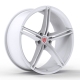 CUSTOM 1 PIECE 5 SPOKE MAROON FORGED WHEELS SERIES : RV-MS63B - RVRN WHEELS