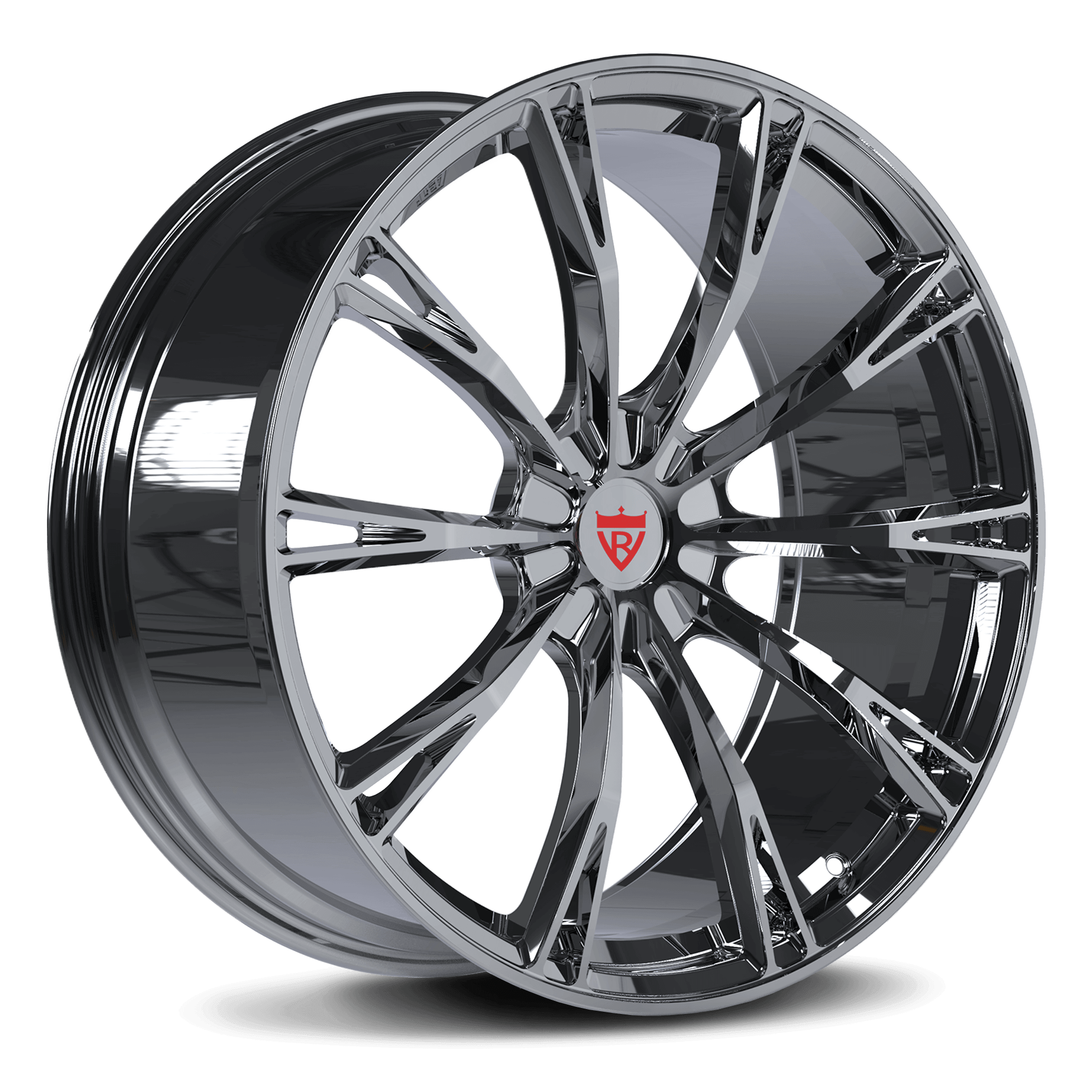 CUSTOM 1 PIECE FORGED CHROME WHEELS SERIES: RV-MA61 - RVRN WHEELS