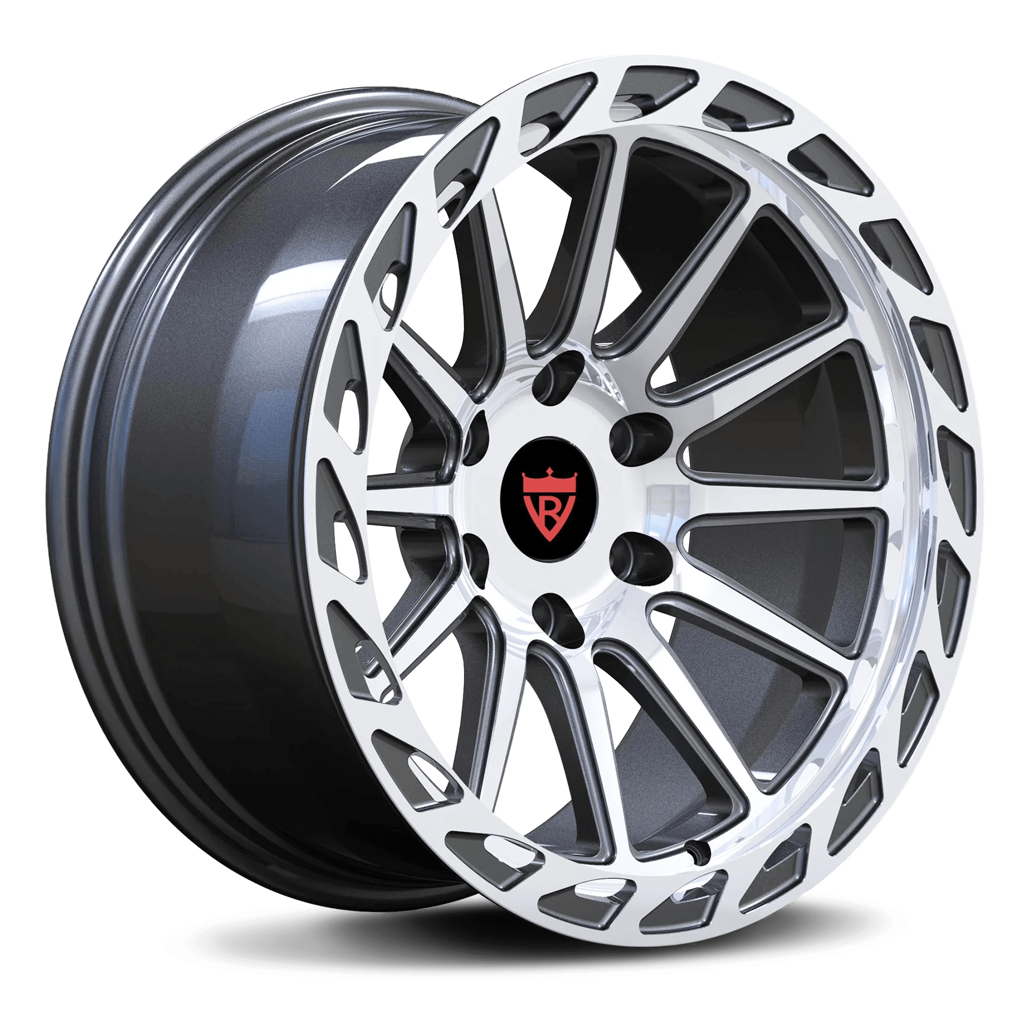 CUSTOM 1 PIECE FORGED WHEELS SERIES: RV-MD023 - RVRN WHEELS