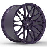 CUSTOM 1 PIECE FORGED WHEELS SERIES: RV-MP184-Purple Rims for Corvette and any vehicle- custom rims