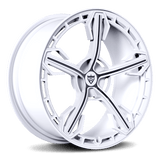 CUSTOM 1 PIECE FORGED WHITE WHEELS: RV-MA62