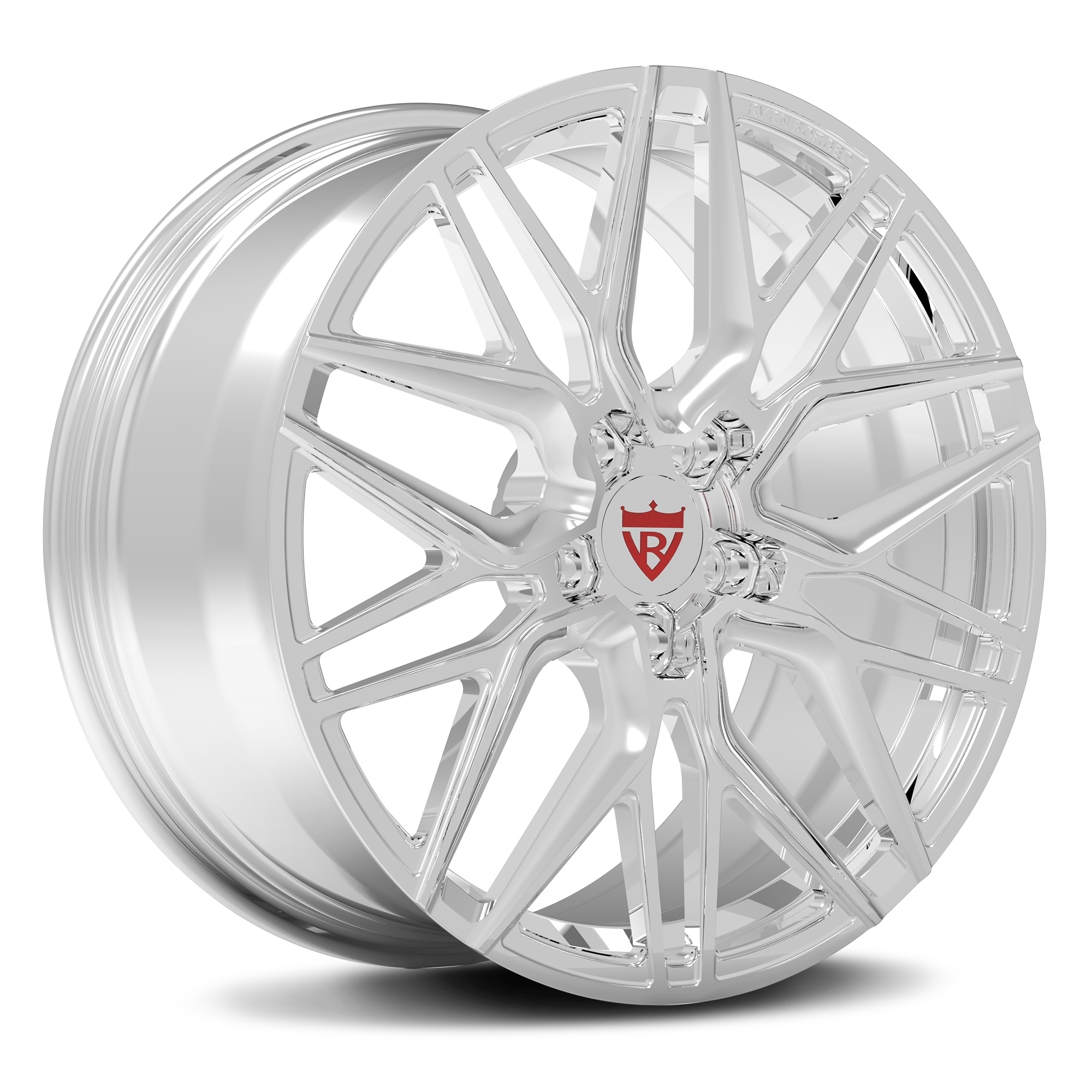 CUSTOM 1-PIECE FORGED WHITE WHEELS SERIES: RV-MC01 - RVRN WHEELS
