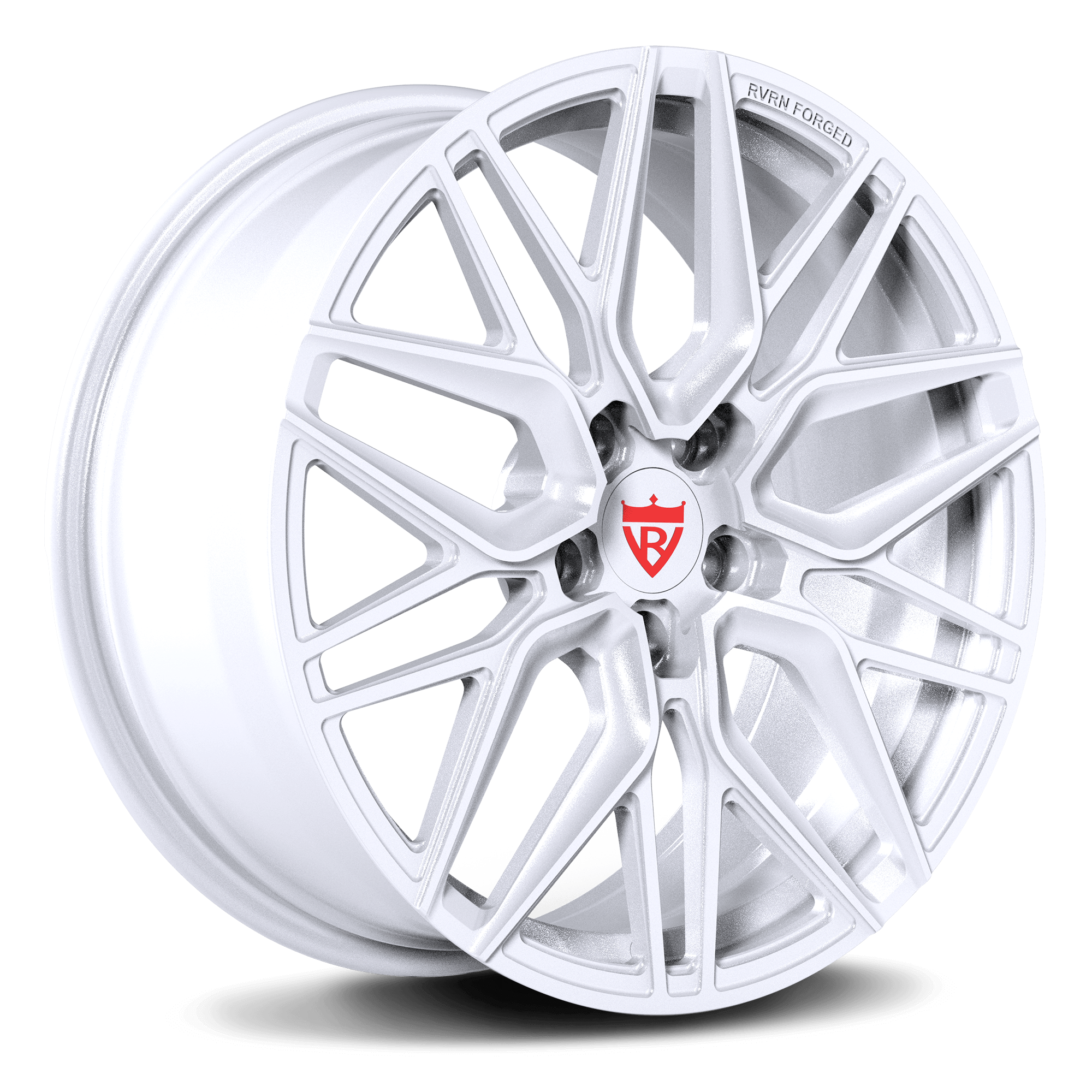 CUSTOM 1-PIECE FORGED WHITE WHEELS SERIES: RV-MC01 - RVRN WHEELS