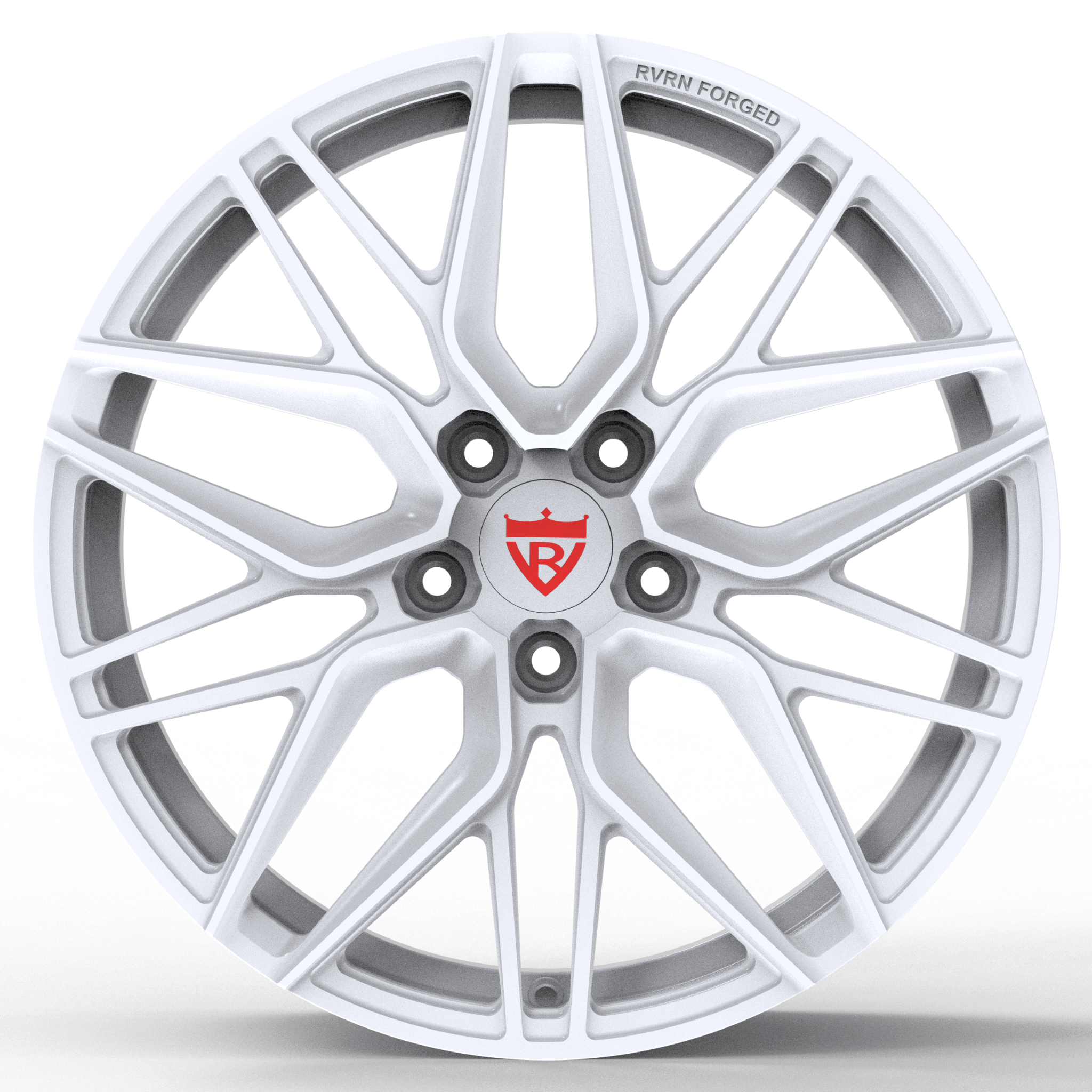 CUSTOM 1-PIECE FORGED WHITE WHEELS SERIES: RV-MC01 - RVRN WHEELS