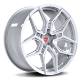CUSTOM 1 PIECE FORGED WHITE WHEELS: RV-MR616