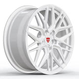 CUSTOM 1-PIECE WHITE CORVETTE FORGED WHEELS SERIES: RV-MC01 - RVRN WHEELS