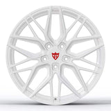 CUSTOM 1-PIECE WHITE CORVETTE FORGED WHEELS SERIES: RV-MC01 - RVRN WHEELS