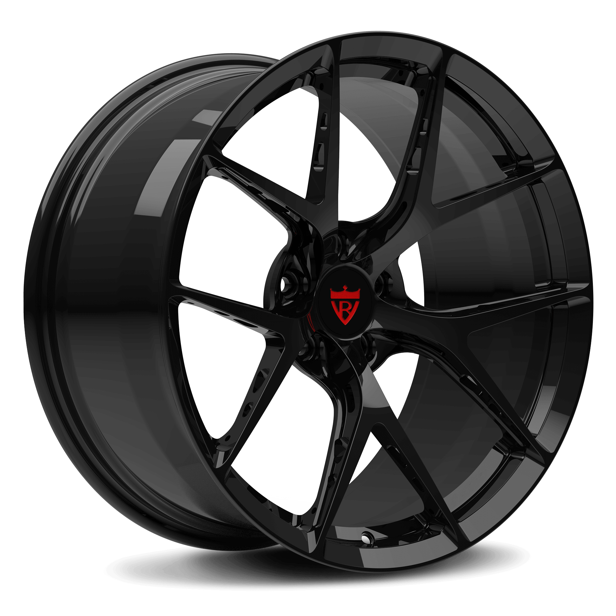 CUSTOM 1 PIECE Y-SPOKE FORGED PERFORMANCE WHEELS: RV-MR01 - RVRN WHEELS