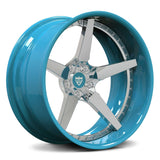 CUSTOM 2 PIECE 5 SPOKE FORGED WHEELS: RV-DF14 - RVRN WHEELS