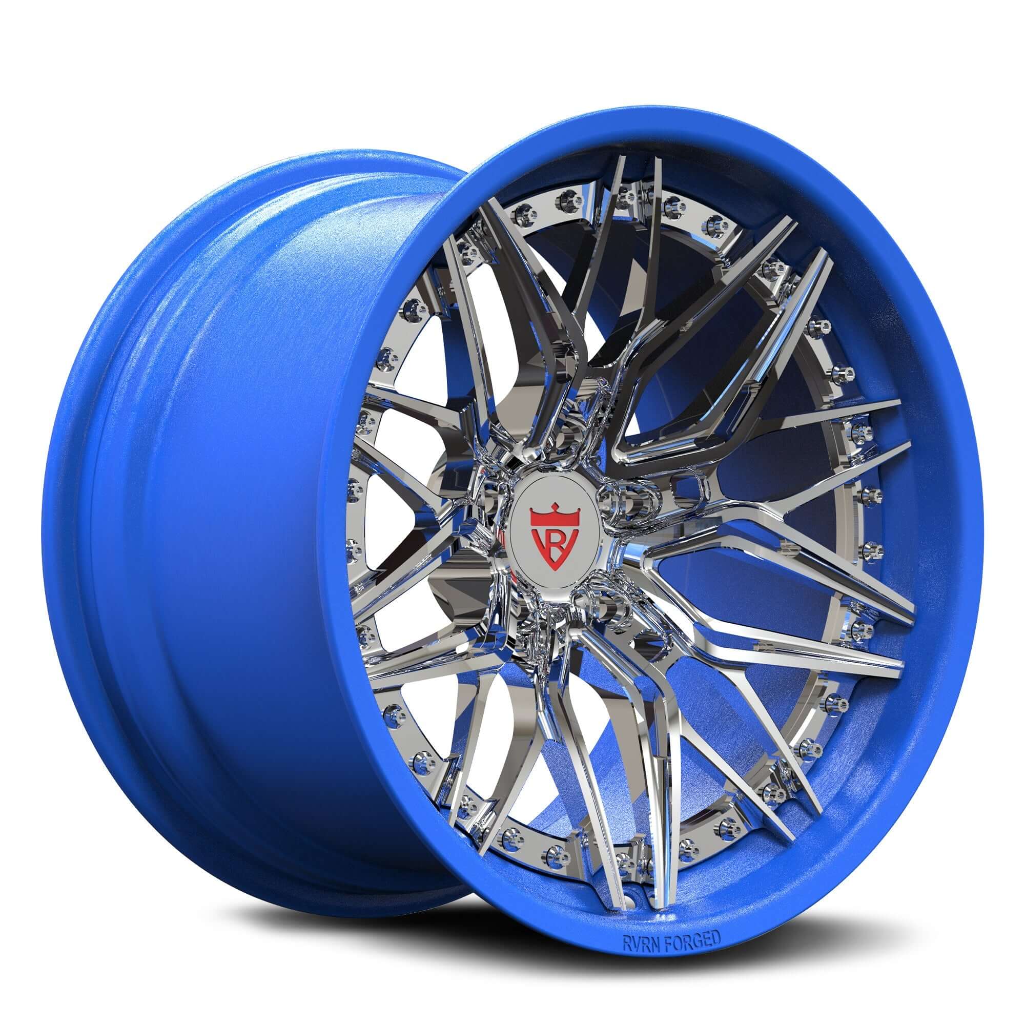 CUSTOM 2-PIECE FORGED CONCAVE DEEP DISH WHEELS SERIES: RV-C081 - RVRN WHEELS
