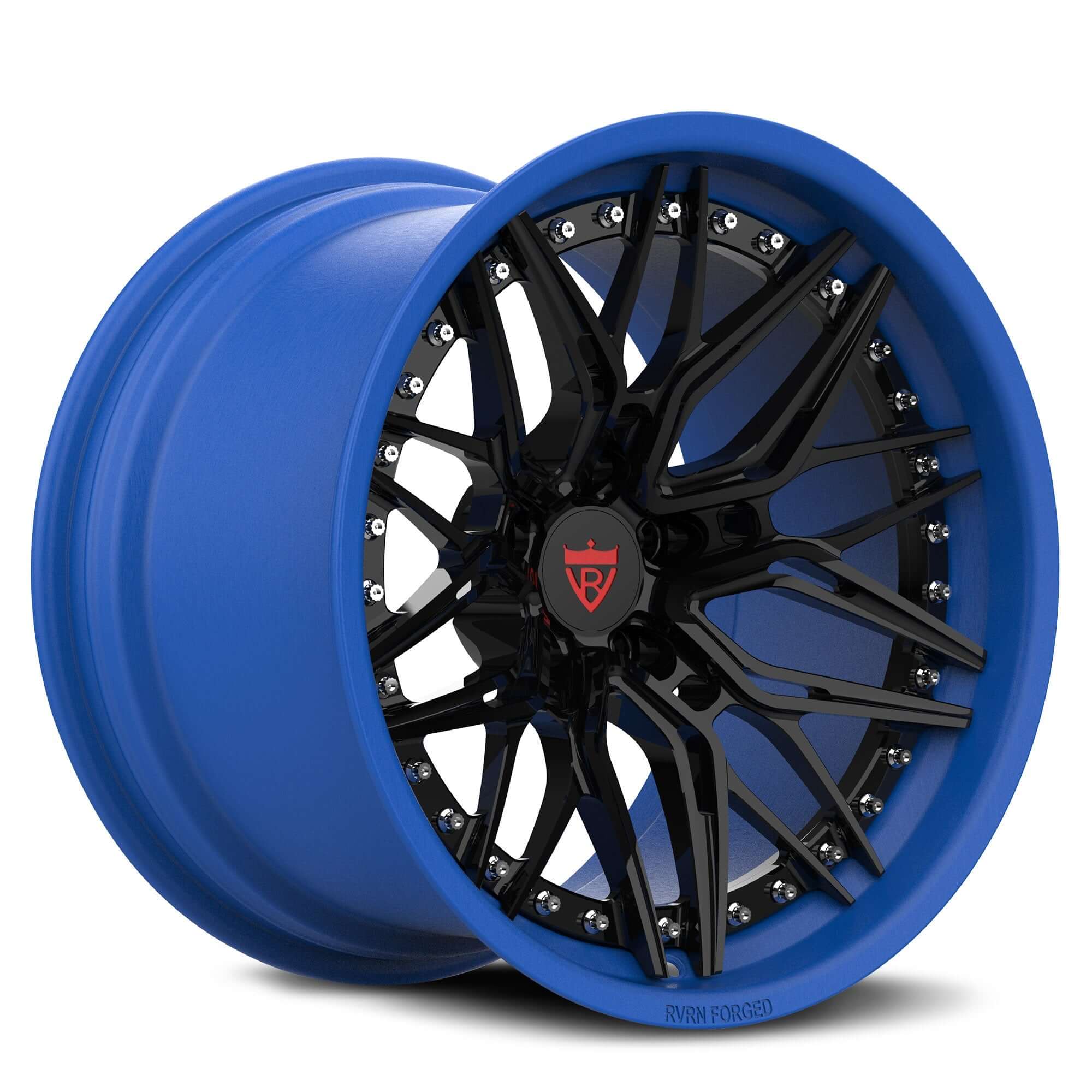 CUSTOM 2-PIECE FORGED CONCAVE DEEP DISH WHEELS SERIES: RV-C081 - RVRN WHEELS