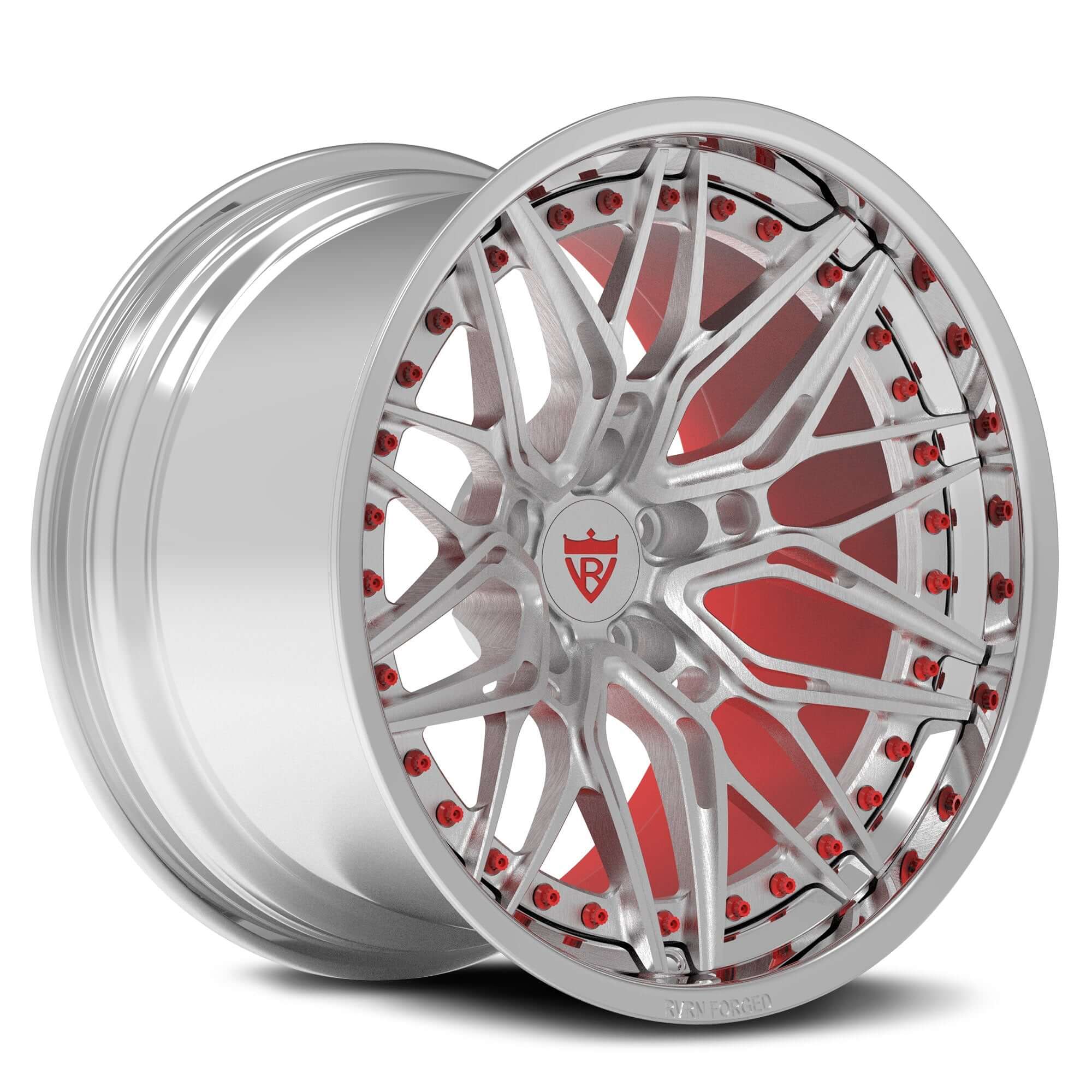 CUSTOM 2-PIECE FORGED CONCAVE DEEP DISH WHEELS SERIES: RV-C081 - RVRN WHEELS