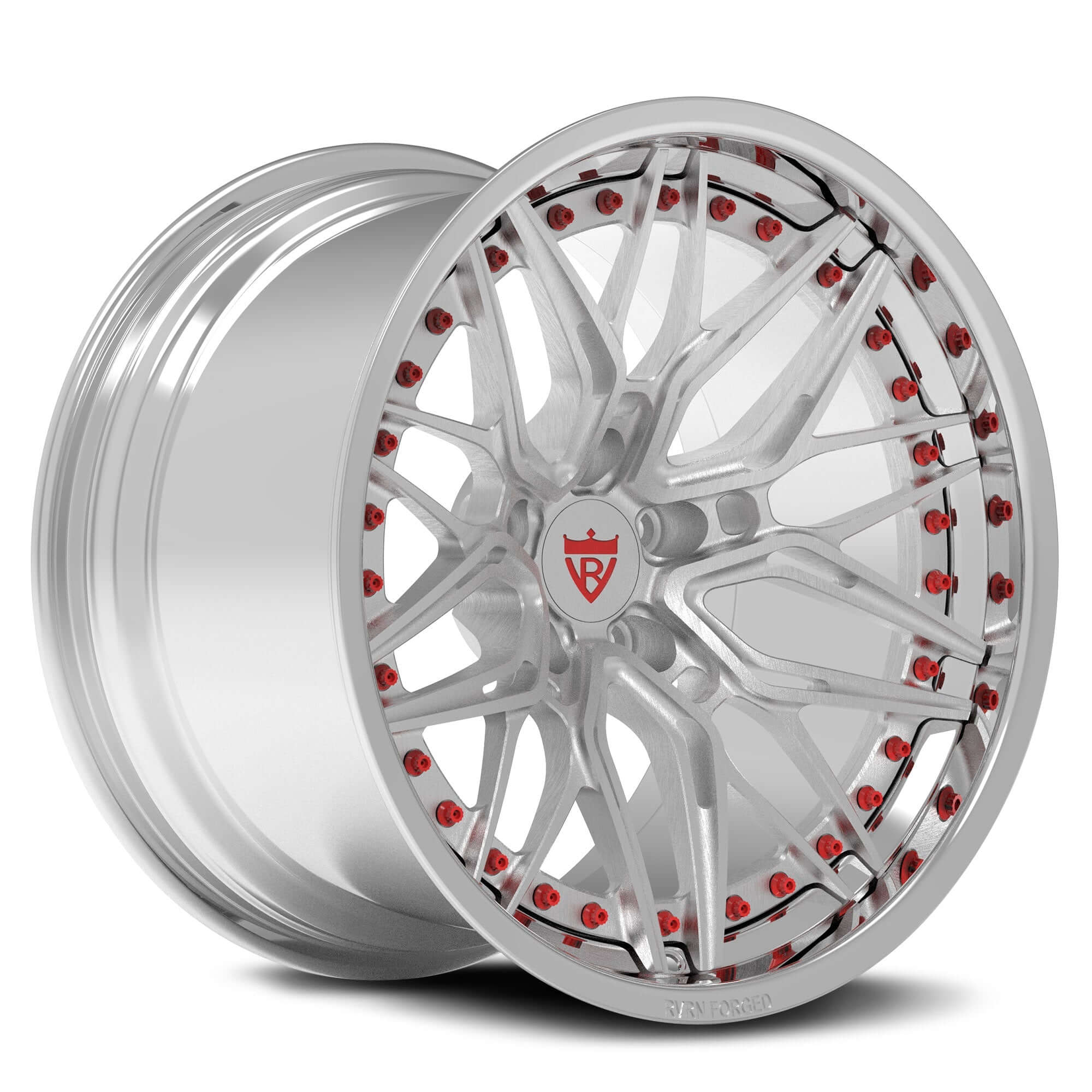 CUSTOM 2-PIECE FORGED CONCAVE DEEP DISH WHEELS SERIES: RV-C081 - RVRN WHEELS