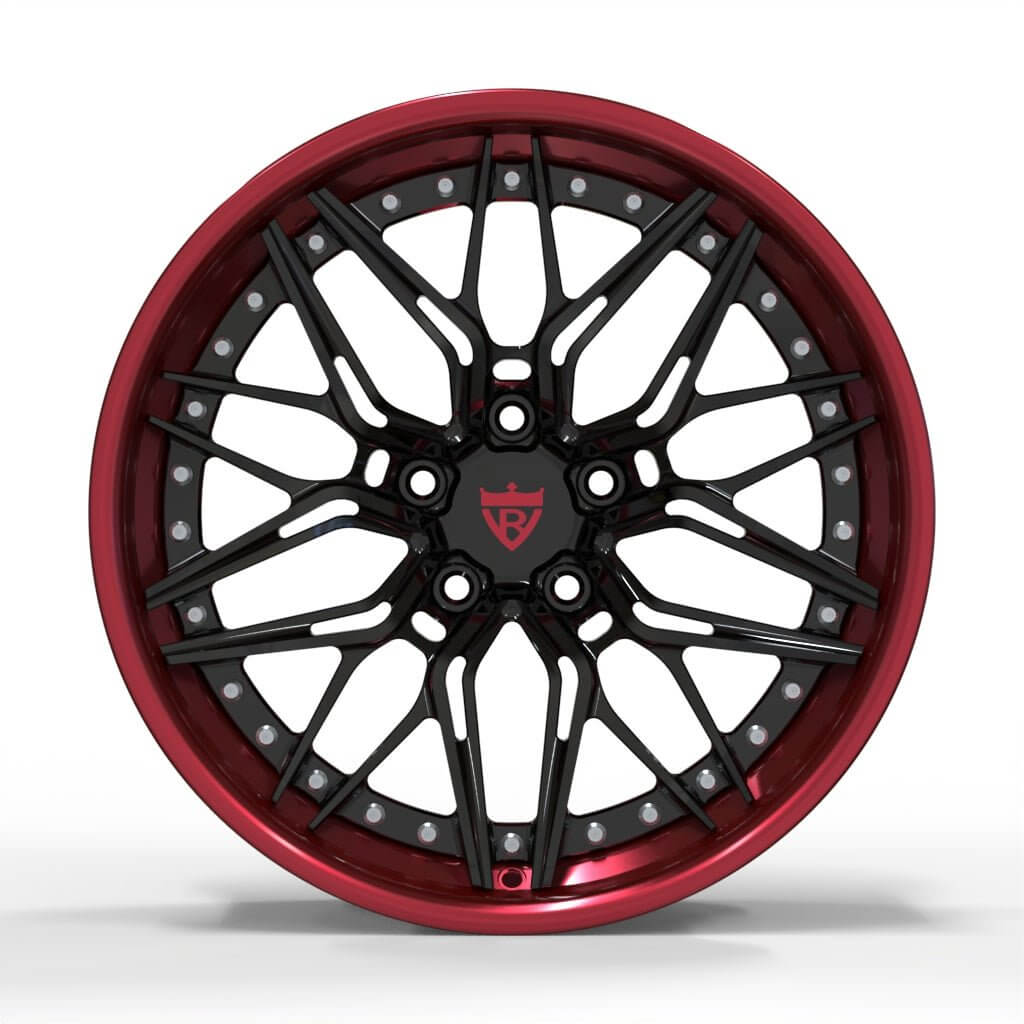 CUSTOM 2-PIECE FORGED CONCAVE DEEP DISH WHEELS SERIES: RV-C081 - RVRN WHEELS