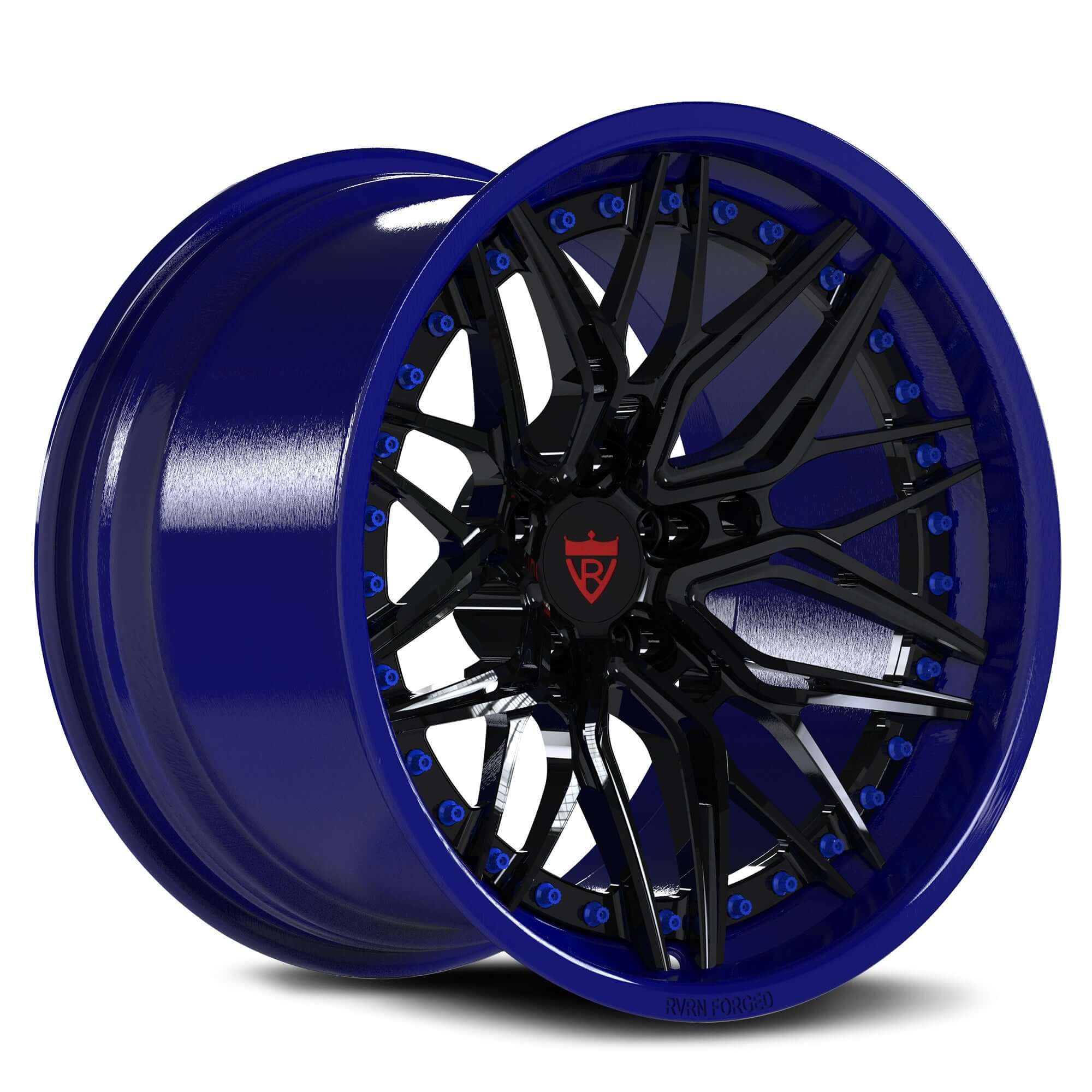 CUSTOM 2-PIECE FORGED CONCAVE DEEP DISH WHEELS SERIES: RV-C081 - RVRN WHEELS