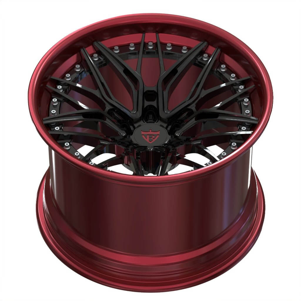 CUSTOM 2-PIECE FORGED CONCAVE DEEP DISH WHEELS SERIES: RV-C081 - RVRN WHEELS
