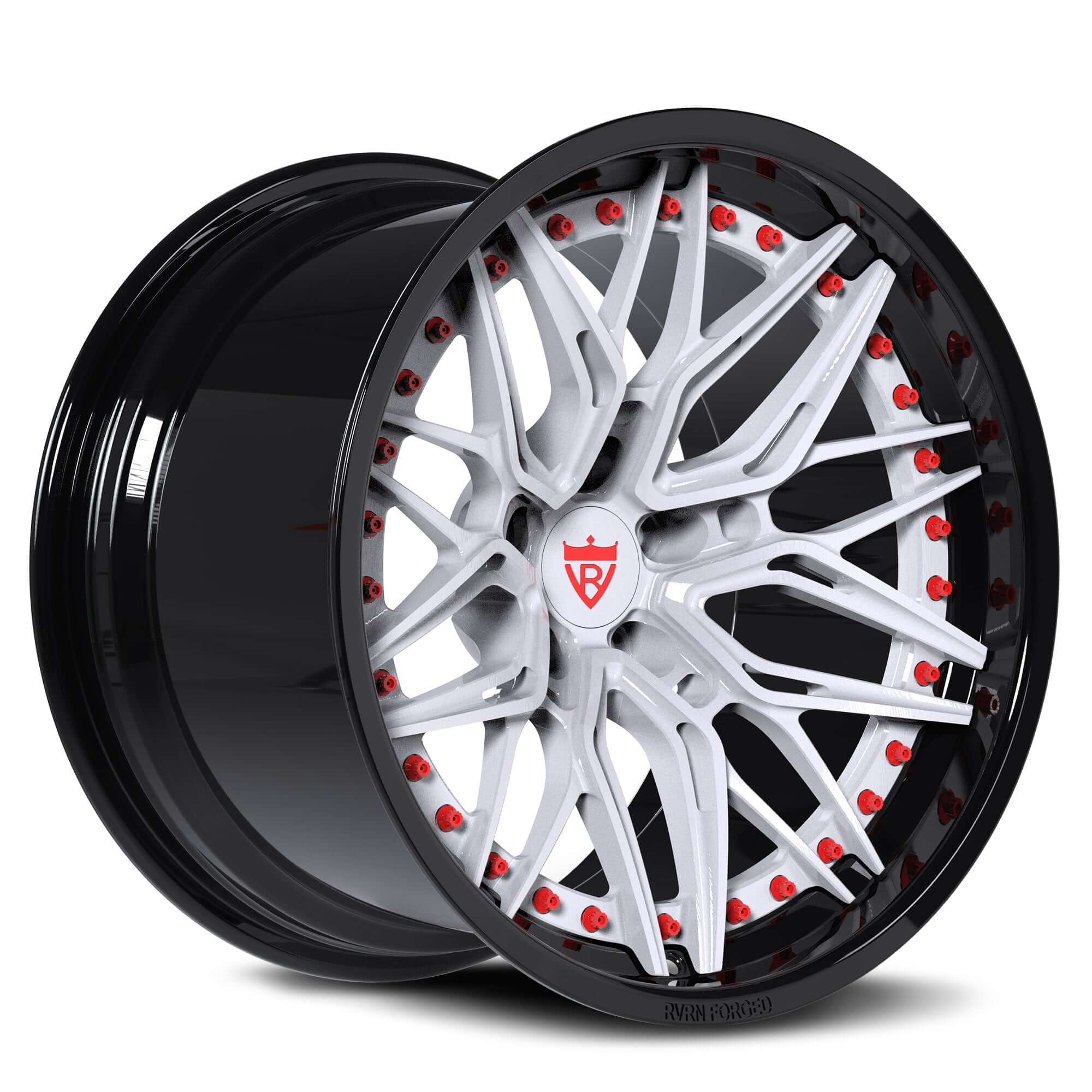CUSTOM 2-PIECE FORGED CONCAVE DEEP DISH WHEELS SERIES: RV-C081 - RVRN WHEELS