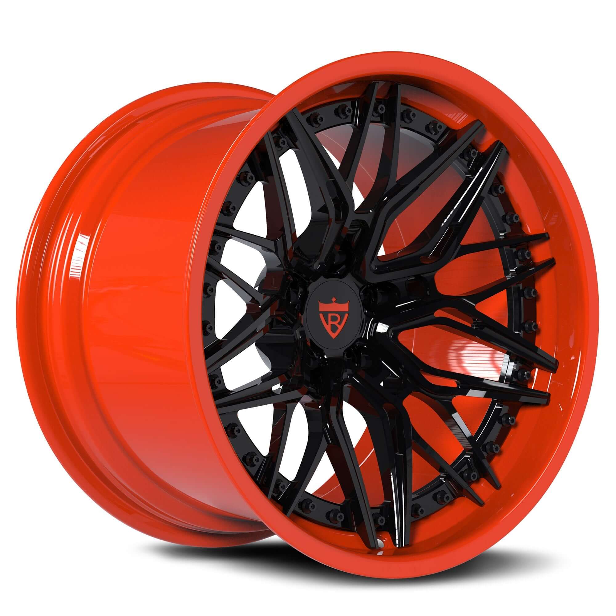 CUSTOM 2-PIECE FORGED CONCAVE DEEP DISH WHEELS SERIES: RV-C081 - RVRN WHEELS