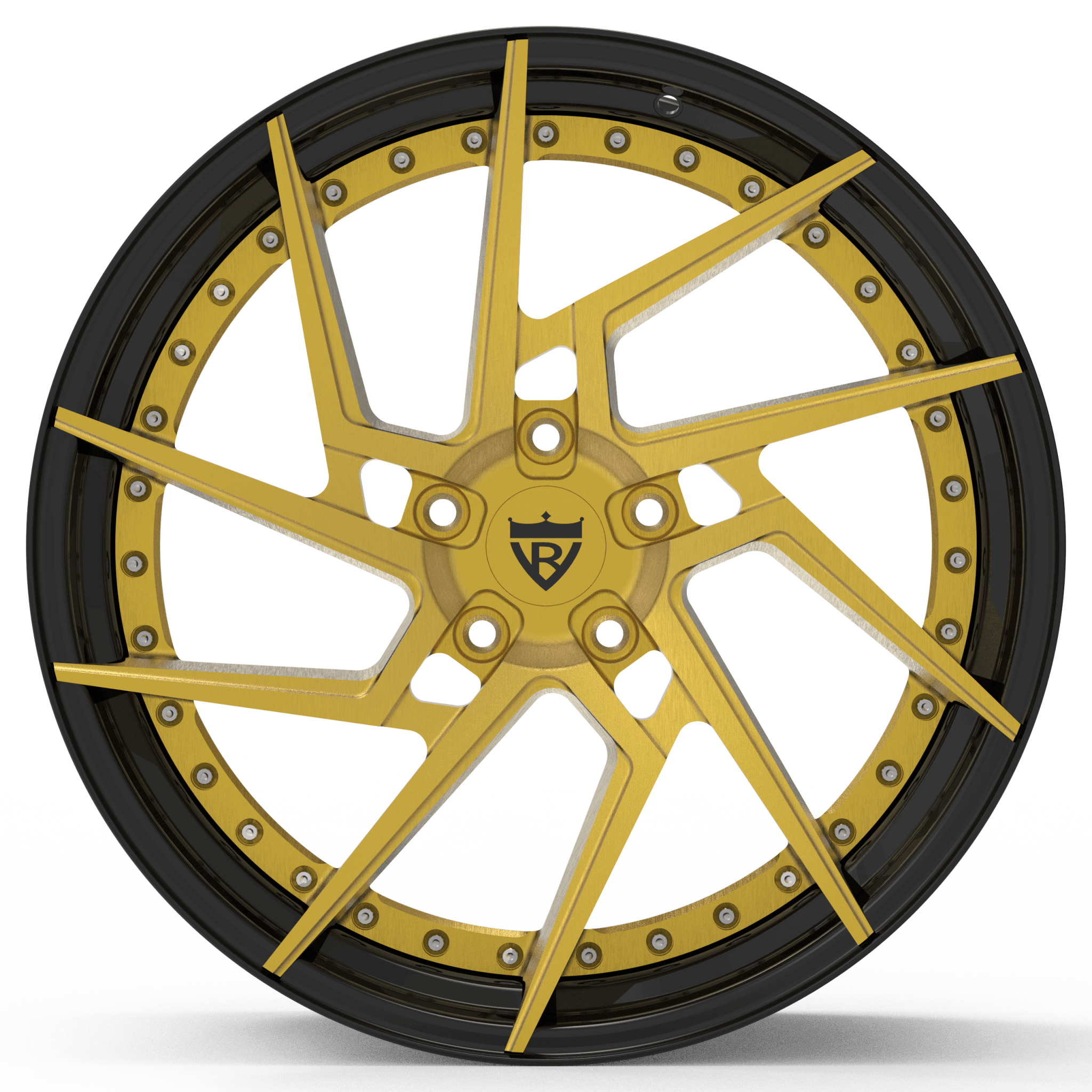 CUSTOM 2 PIECE FORGED CONCAVE WHEELS SERIES : RV-DF014C - RVRN WHEELS