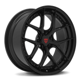 CUSTOM 2 PIECE FORGED GLOSS BLACK WHEELS: RV-DB179