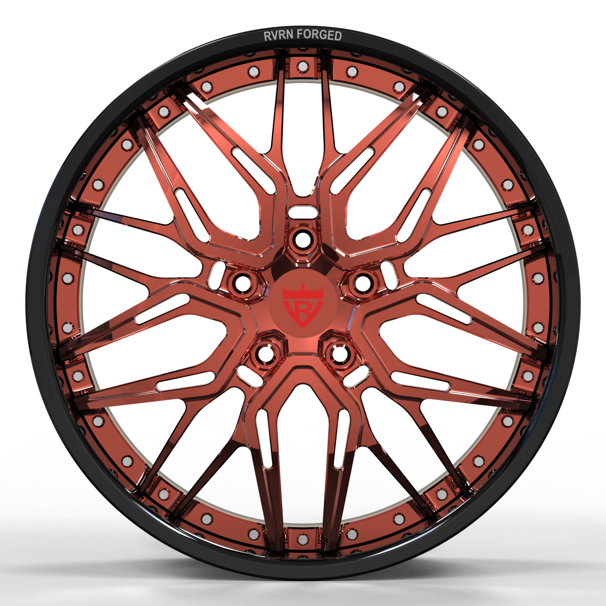 CUSTOM 2 PIECE FORGED ROSE GOLD Jeep Grand Cherokee Deep Dish WHEELS: RV-T081 - RVRN WHEELS
