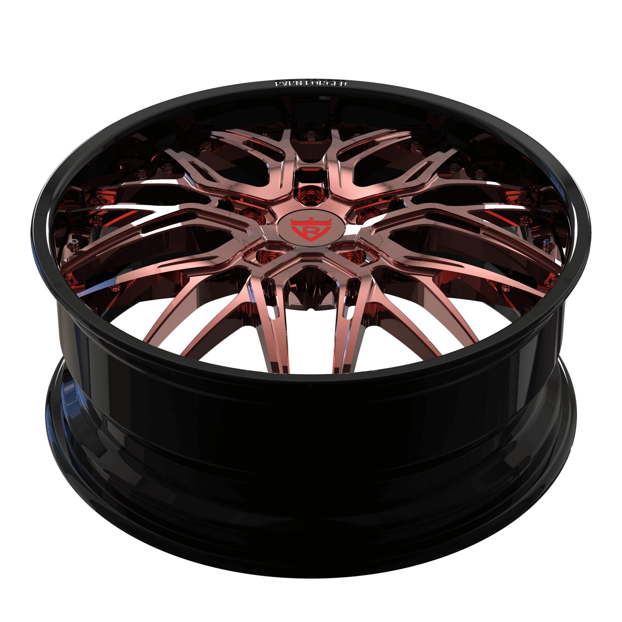 CUSTOM 2 PIECE FORGED ROSE GOLD Jeep Grand Cherokee Deep Dish WHEELS: RV-T081 - RVRN WHEELS