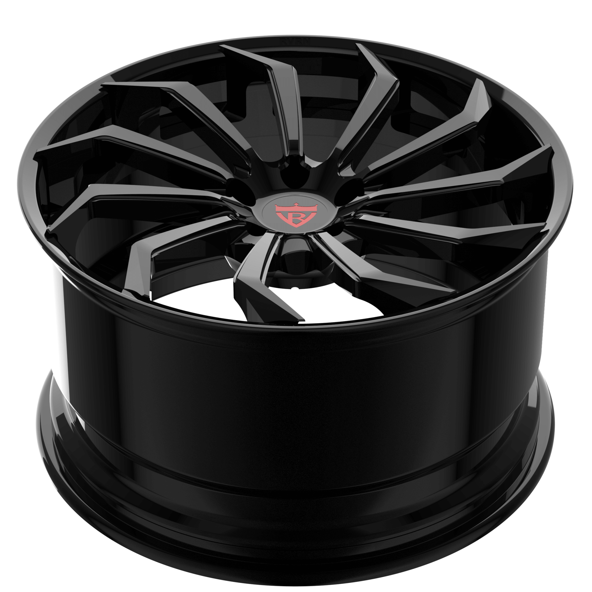 Custom forged 2-piece wheel for Corvette C1-C8, aggressive style, 19inch or 20inch staggered fitment, free shipping available