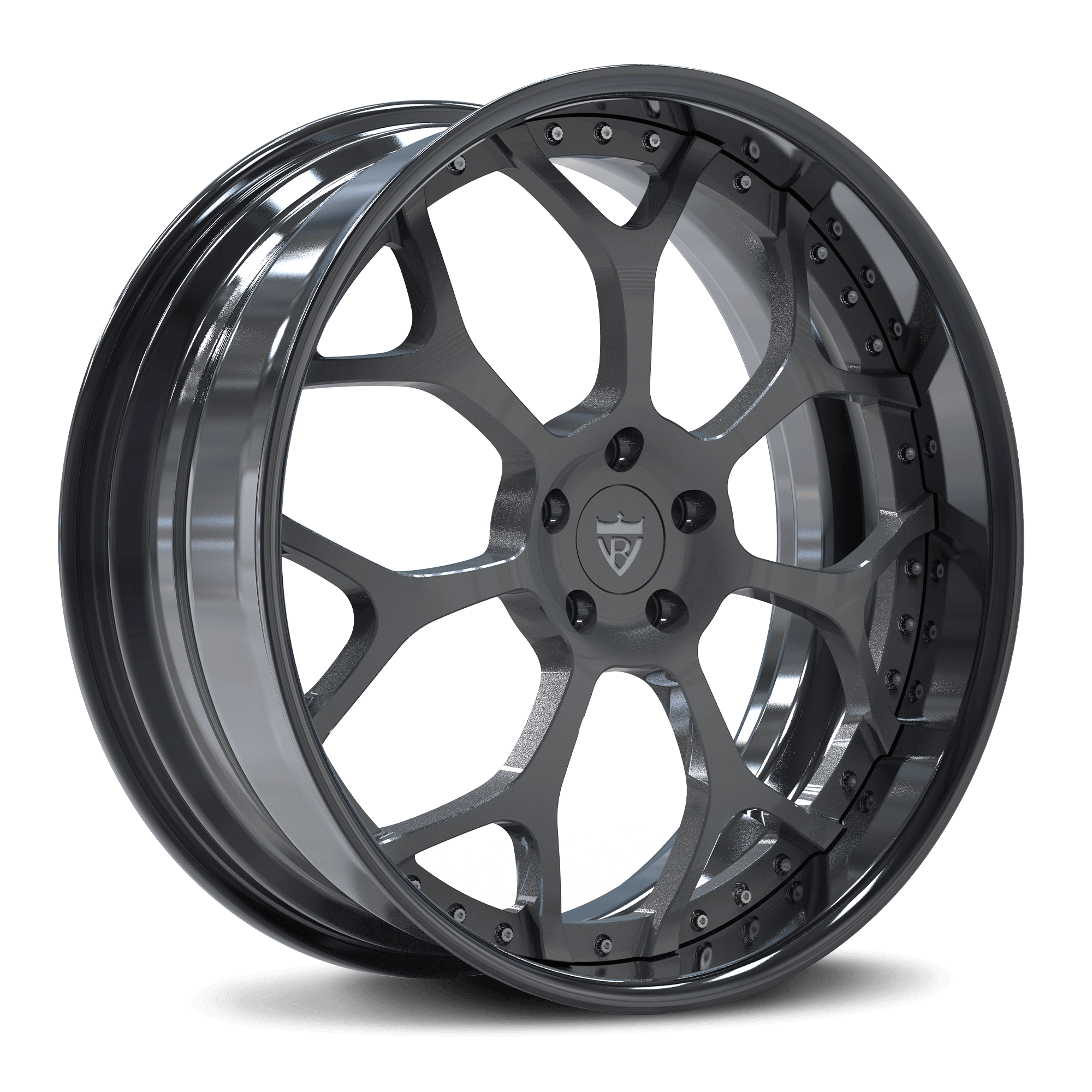 CUSTOM 2 PIECE FORGED WHEELS SERIES : RV-DR300 - RVRN WHEELS