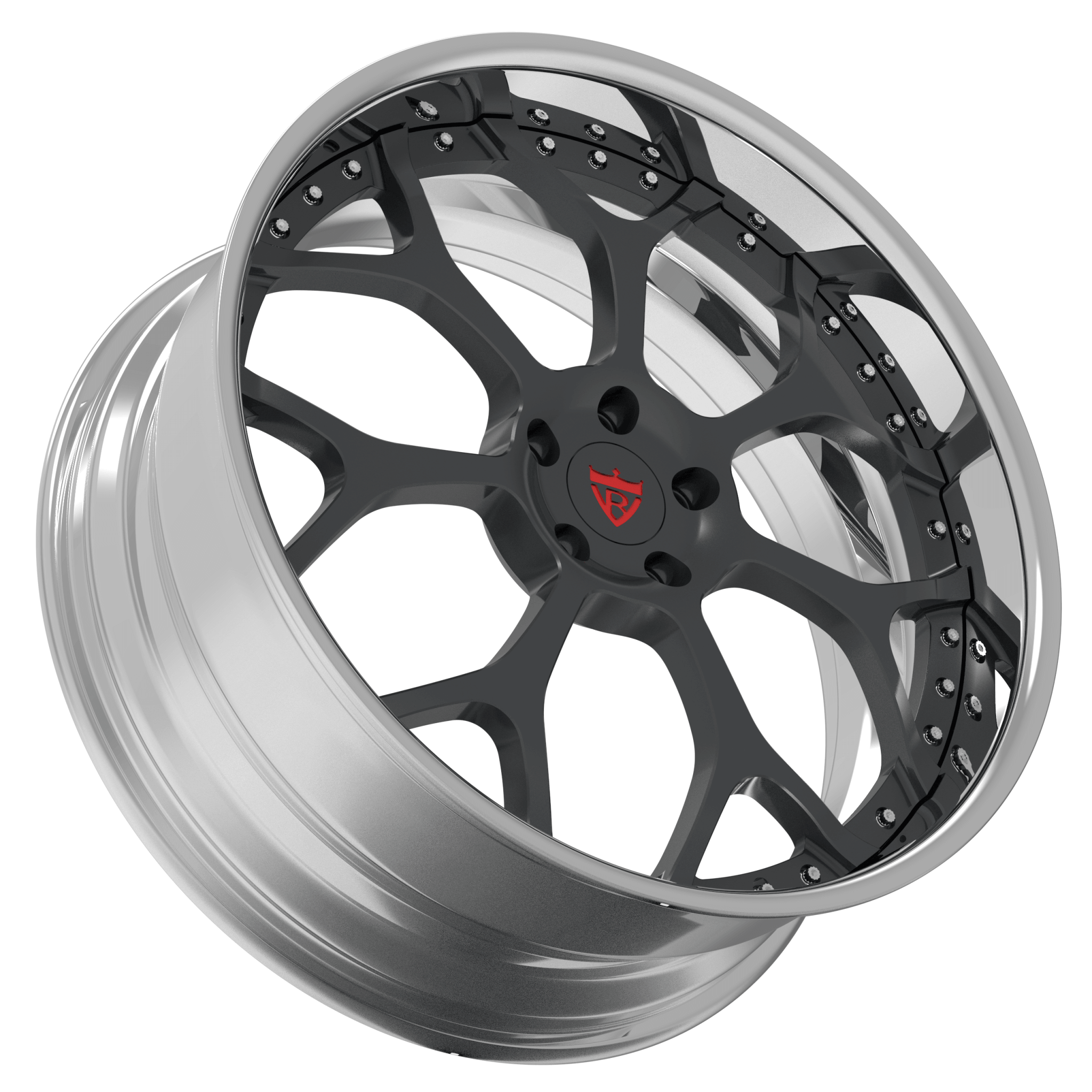 CUSTOM 2 PIECE FORGED WHEELS SERIES : RV-DR300 - RVRN WHEELS
