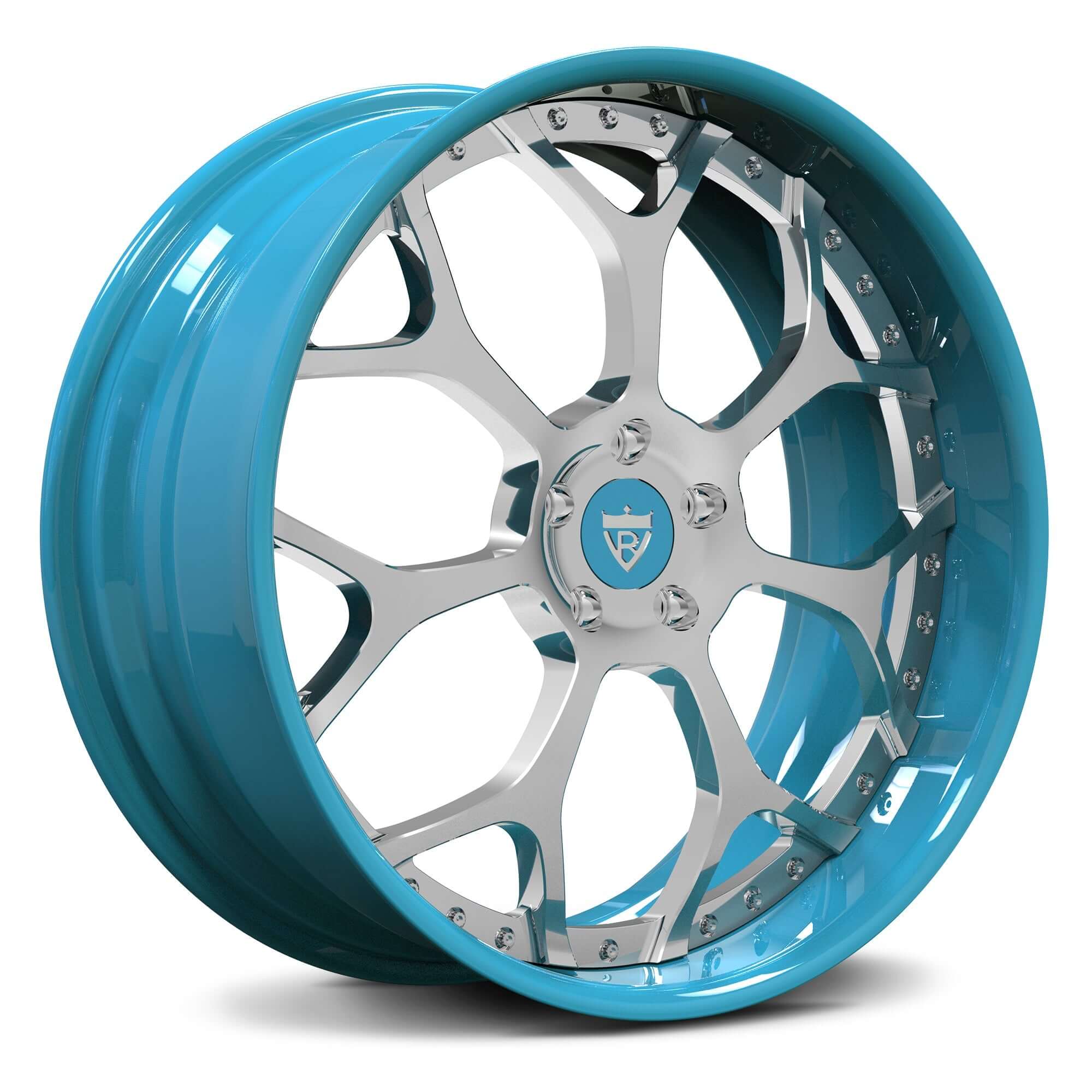 CUSTOM 2 PIECE FORGED WHEELS SERIES : RV-DR300 - RVRN WHEELS