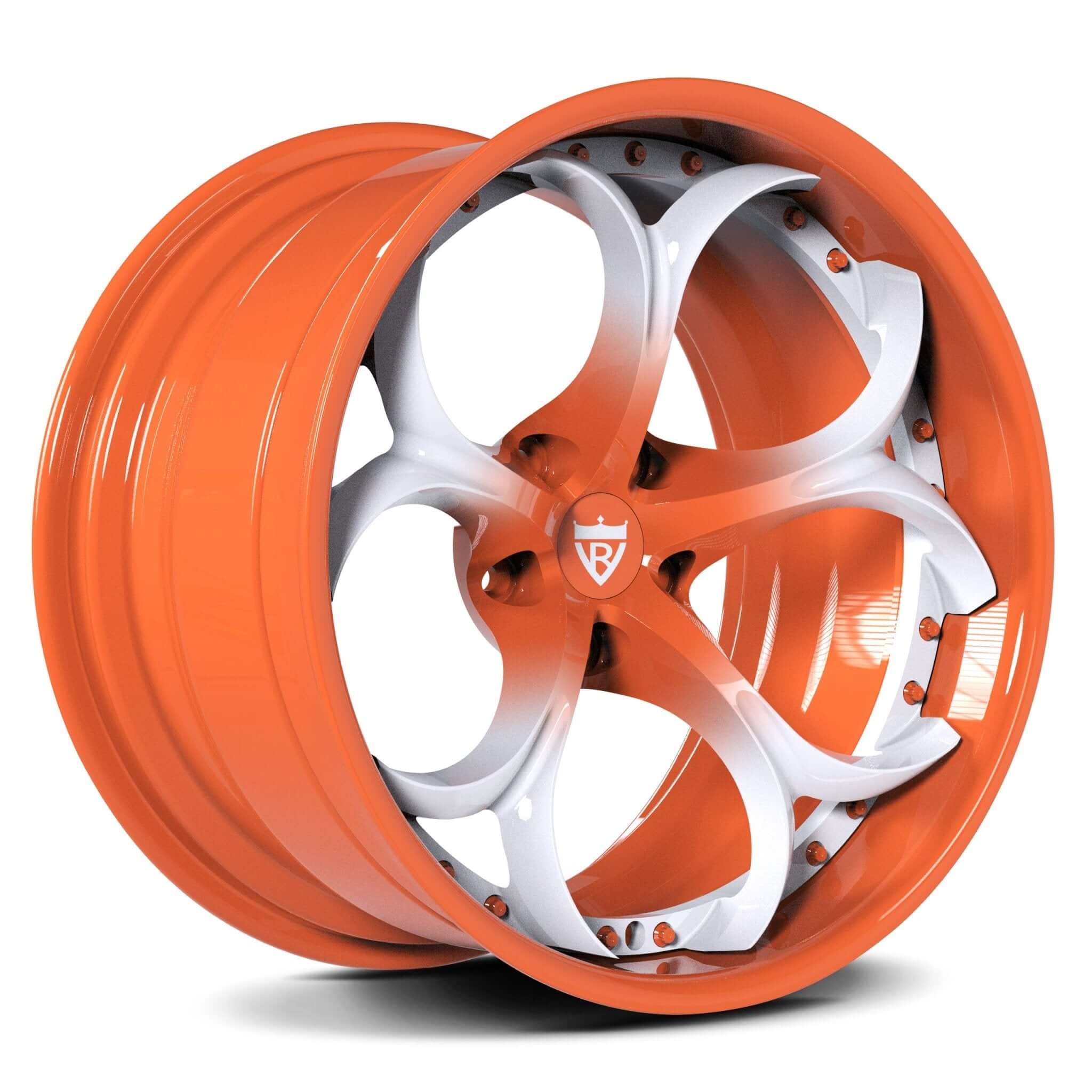 Custom Aftermarket rims for Corvette C1-C8-Forged 2pc deep dish wheels RV-DS016-Custom Per Order-RVRN Forged